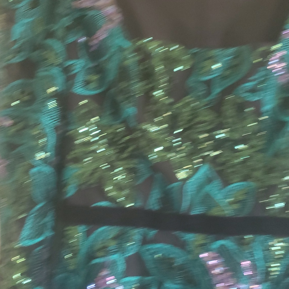 NEW HELSI ALICE FLORAL EMBROIDERED SEQUIN LONG SLEEVE COCTAIL DRESS. SIZE:SMALL - Picture 9 of 14